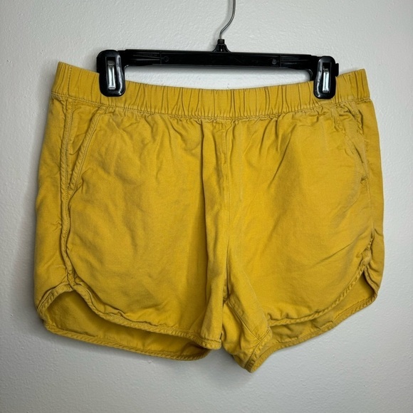 Madewell YELLOW Pull On Shorts - Picture 3 of 11